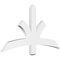Ekena Millwork Davenport Architectural Grade PVC Gable Bracket, 48"W x 26"H x 2"D x 4"F, 13/12 Pitch GBP048X26X0204DAV00 - alternate 1